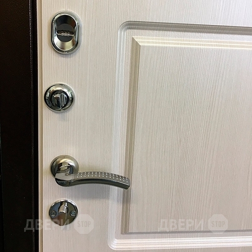 Входная металлическая Дверь Ратибор Трио Лиственница Беж в Котельниках