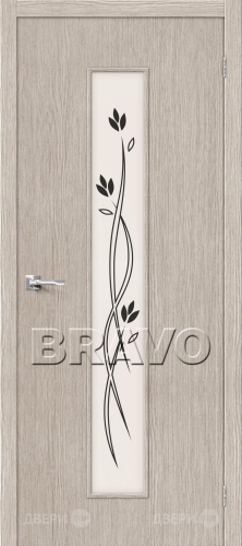 Межкомнатная дверь Тренд-14 (3D Cappuccino) в Котельниках