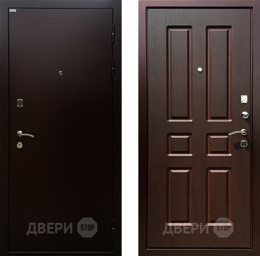 Входная металлическая Дверь Ратибор Комфорт Орех премиум в Котельниках