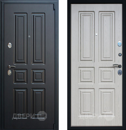 Входная металлическая Дверь АСД Атлант Белёный дуб в Котельниках