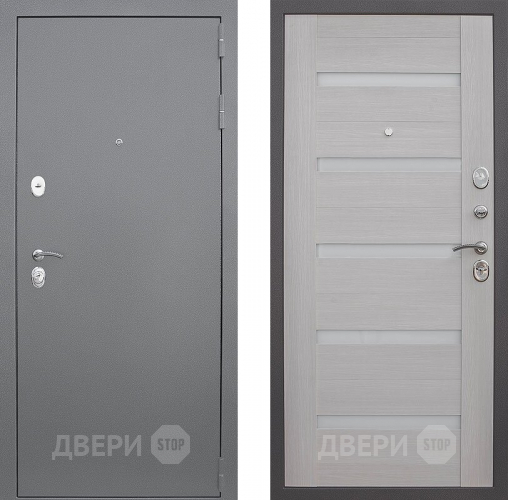 Входная металлическая Дверь Снедо Люкс Белая Лиственница 3К в Котельниках