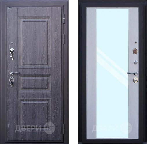 Входная металлическая Дверь Шелтер (SHELTER) Филадельфия Зеркало в Котельниках