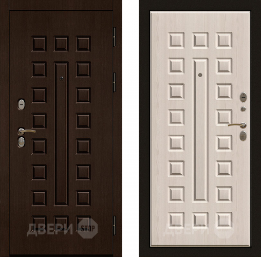 Входная металлическая Дверь Райтвер Р-Сенат Беленый Дуб в Котельниках