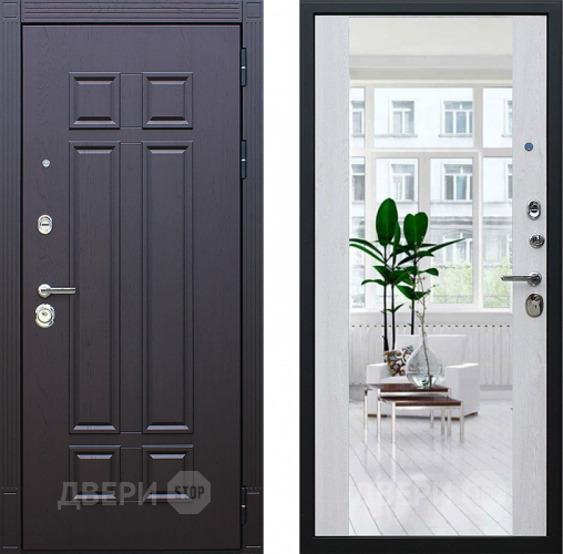 Входная металлическая Дверь АСД Виват с зеркалом  в Котельниках