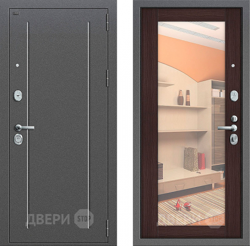 Входная металлическая Дверь Groff Т2-220 Wenge Veralinga в Котельниках