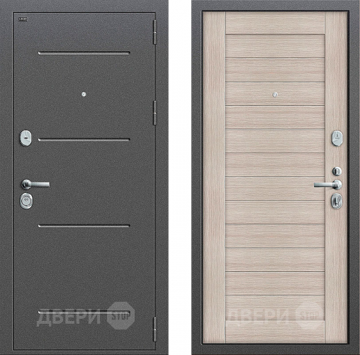 Входная металлическая Дверь Groff Т2-221 Cappuccino Veralinga в Котельниках