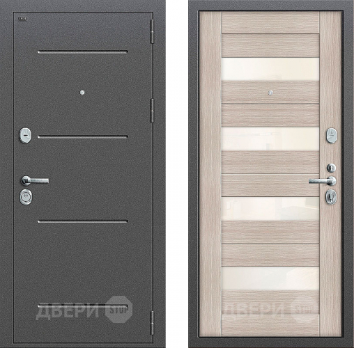 Входная металлическая Дверь Groff Т2-223 Cappuccino Veralinga в Котельниках