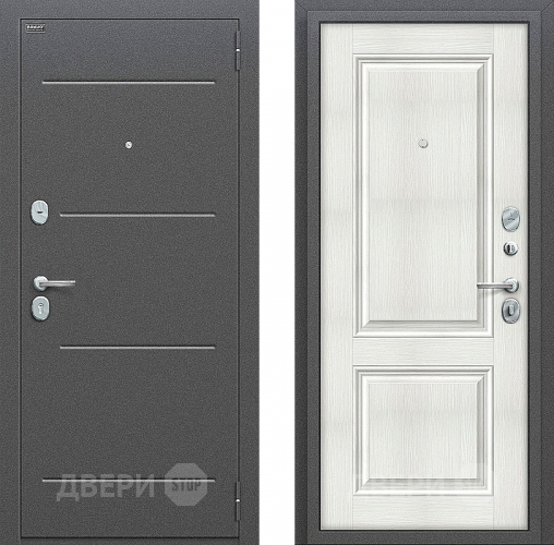 Входная металлическая Дверь Bravo Оптим Стиль Bianco Veralinga в Котельниках