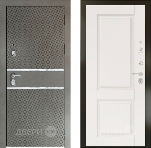 Входная металлическая Райтвер Плаза Графит/Крем в Котельниках