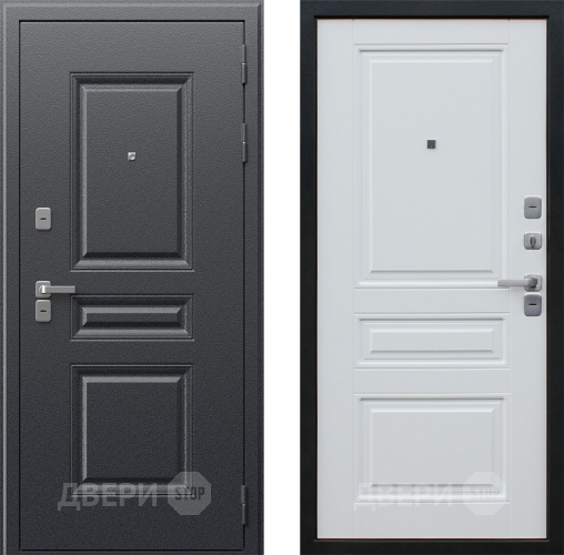 Входная металлическая Дверь АСД Терморазрыв Диксон Белый матовый в Котельниках