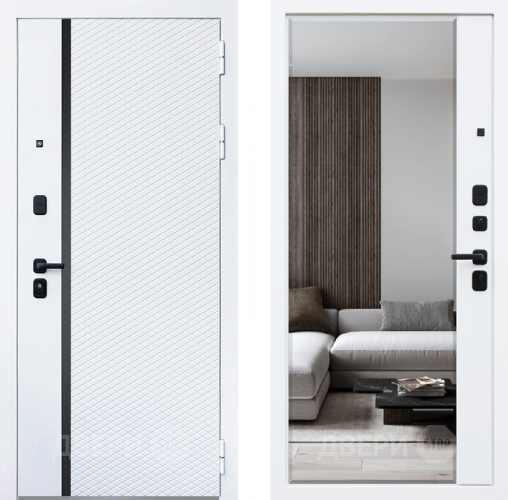 Входная металлическая Дверь АСД Ливерпуль с зеркалом в Котельниках