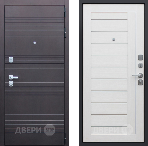 Входная металлическая Дверь АСД Дуэт Лиственница белая в Котельниках