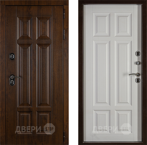 Дверь Заводская Урал ПП Лайт 3К Вайт (с терморазрывом) в Котельниках