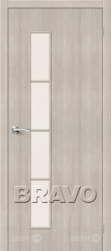 Межкомнатная дверь Тренд-4 (Cappuccino Veralinga) в Котельниках