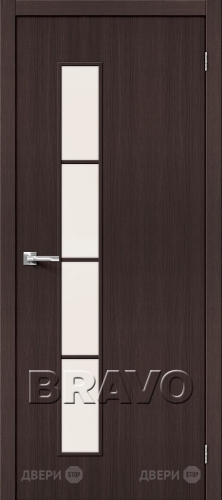 Межкомнатная дверь Тренд-4 (Wenge Veralinga) в Котельниках