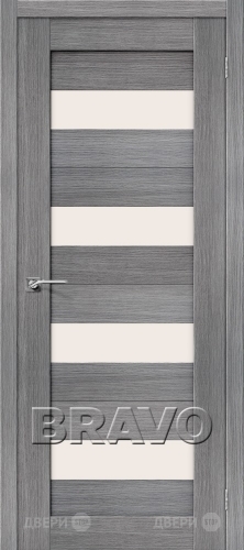 Межкомнатная дверь Порта-23 (Grey Veralinga) в Котельниках