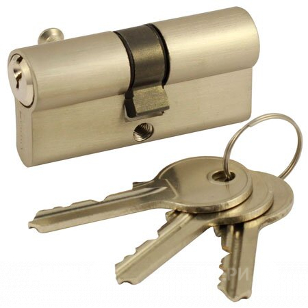 Цилиндровый механизм V60 Матовый никель в Котельниках