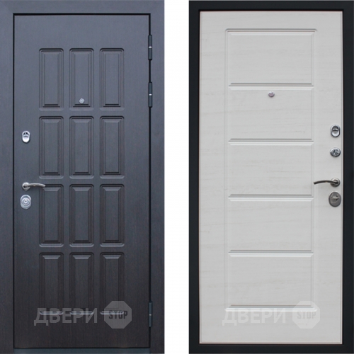 Входная металлическая Дверь АСД Фортуна Беленый дуб поперечный в Котельниках