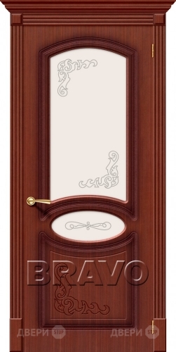 Межкомнатная дверь со стеклом Азалия (Макоре) в Котельниках