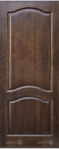 Межкомнатная дверь 7-ПГ темный лак в Котельниках