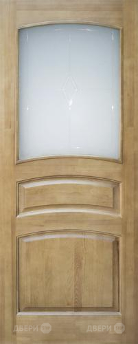 Межкомнатная дверь 16-ПО светлый лак в Котельниках