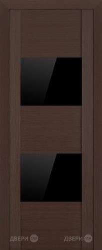 Межкомнатная дверь ProfilDoors 21X венге мелинга (черный глянцевый лак) в Котельниках