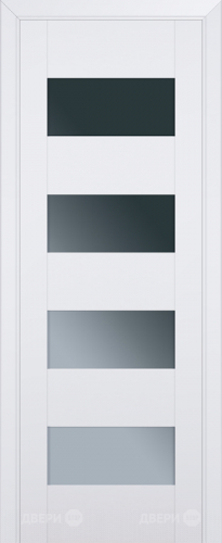 Межкомнатная дверь ProfilDoors 46U аляска (графит) в Котельниках