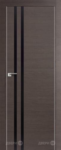 Межкомнатная дверь ProfilDoors 19Z грей (черный глянец) в Котельниках
