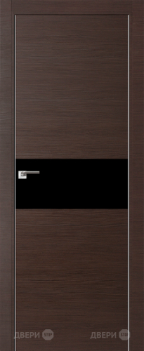 Межкомнатная дверь ProfilDoors 4Z венге кроскут (черный лак) в Котельниках