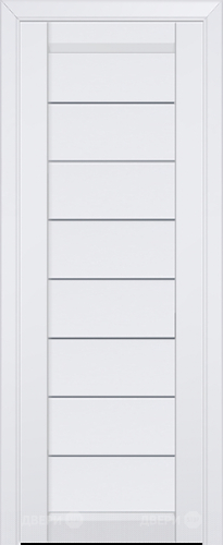 Межкомнатная дверь ProfilDoors 71U аляска (графит) в Котельниках