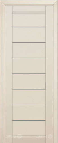 Межкомнатная дверь ProfilDoors 71U магнолия сатинат (графит) в Котельниках