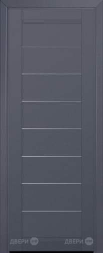 Межкомнатная дверь ProfilDoors 71U антрацит (графит) в Котельниках