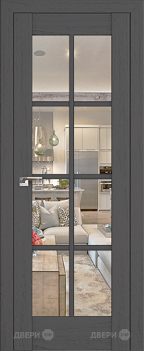 Межкомнатная дверь ProfilDoors 101X пекан темный (матовое) в Котельниках