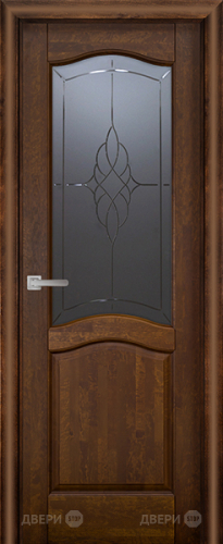 Межкомнатная дверь Лео ПО античный орех в Котельниках