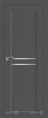 Межкомнатная дверь ProfilDoors 2-75 XN Грувд (графит) в Котельниках