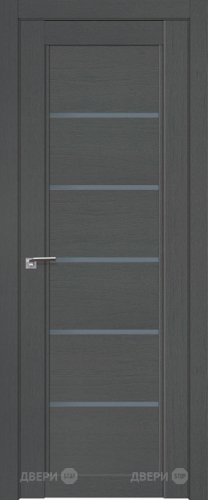 Межкомнатная дверь ProfilDoors 2-76 XN Грувд (графит) в Котельниках