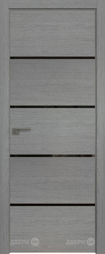 Межкомнатная дверь ProfilDoors 20 ZN Грувд (черный лак) в Котельниках