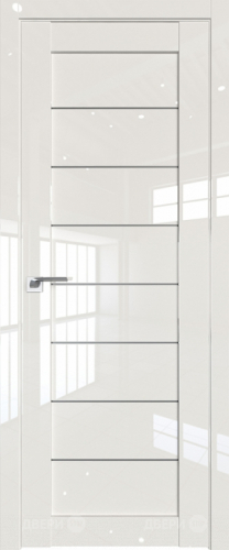 Межкомнатная дверь ProfilDoors 71L Магнолия люкс (графит) в Котельниках