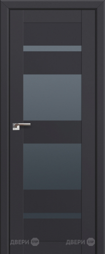 Межкомнатная дверь ProfilDoors 72U Антрацит (графит) в Котельниках