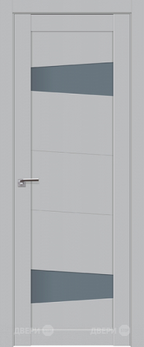 Межкомнатная дверь ProfilDoors 2-84U Манхэттен (графит) в Котельниках