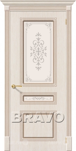 Межкомнатная дверь со стеклом Стиль (БелДуб) в Котельниках