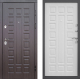 Входная металлическая Дверь S01 3К Vinorit Белая Лиственница  в Котельниках