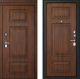 Входная металлическая Дверь (Дверной Континент) Порта Темный орех в Котельниках
