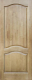 Межкомнатная дверь 7-ПГ светлый лак в Котельниках