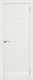 Межкомнатная дверь Граффити 2 ПГ белая эмаль в Котельниках