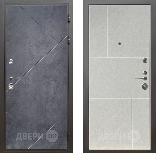 Дверь Шелтер (SHELTER) Комфорт Бетон урбан индиго 9 Гранит лава лайт в Котельниках