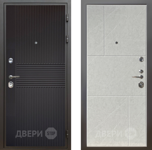 Дверь Шелтер (SHELTER) Комфорт Черная шагрень 9 Гранит лава лайт в Котельниках