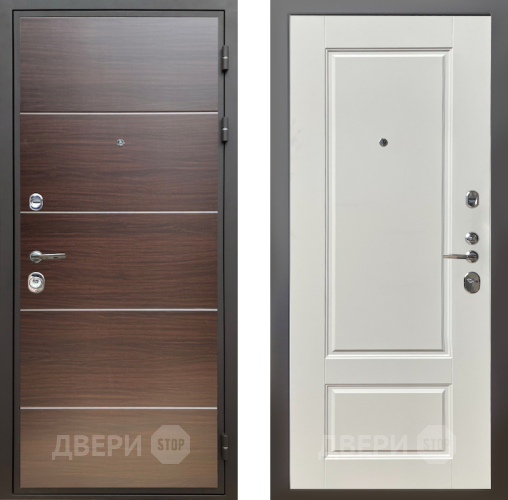 Дверь Шелтер (SHELTER) Комфорт Венге структурный горизонт 5 Силк тирамиссу в Котельниках