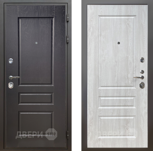 Входная металлическая Дверь Шелтер (SHELTER) Комфорт Дуб английский 2 Сосна белая в Котельниках