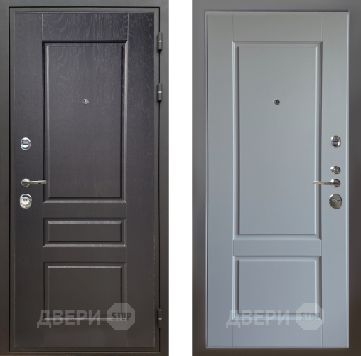 Входная металлическая Дверь Шелтер (SHELTER) Комфорт Дуб английский 6 Силк Маус в Котельниках